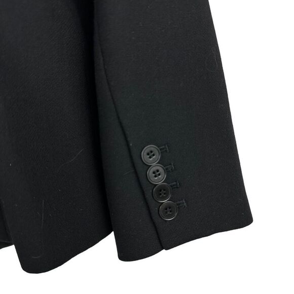 Talbots Black Wool Blazer Jacket size 12P - Picture 6 of 10